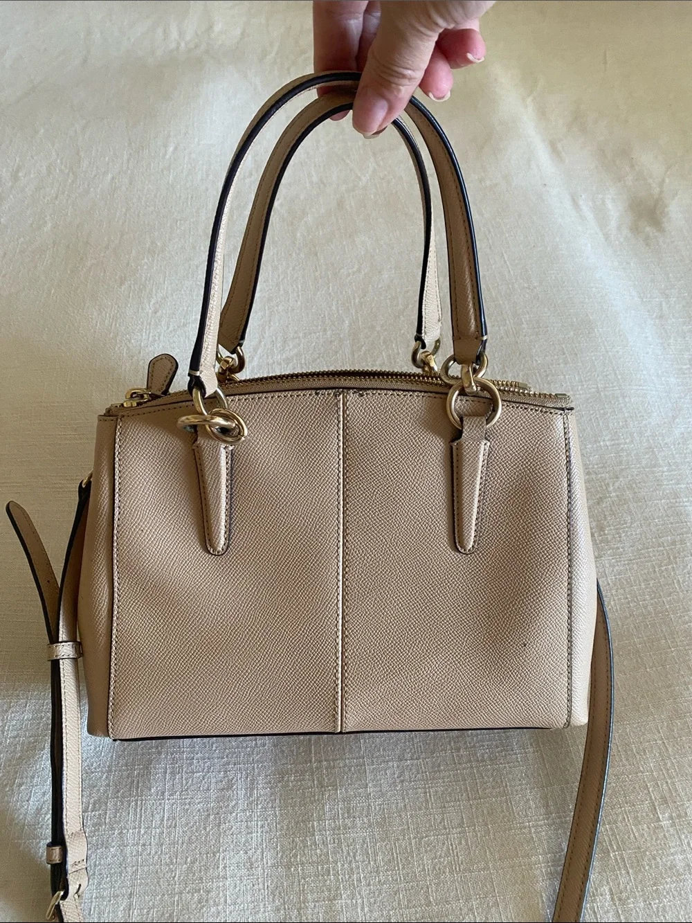 Coach Leather Mini Christie Carryall